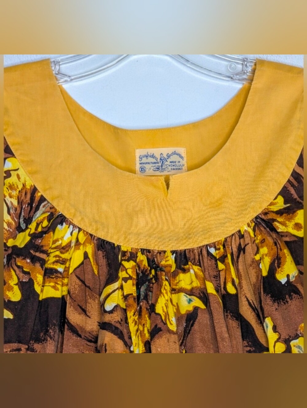 1940s Surfriders Sportswear Hawaiian Dress β Made in Honolulu READ - Picture 5 of 5